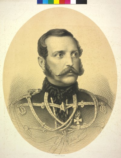 Imperador da Rússia Alexandre II de Andrej Franzowitsch Belloli