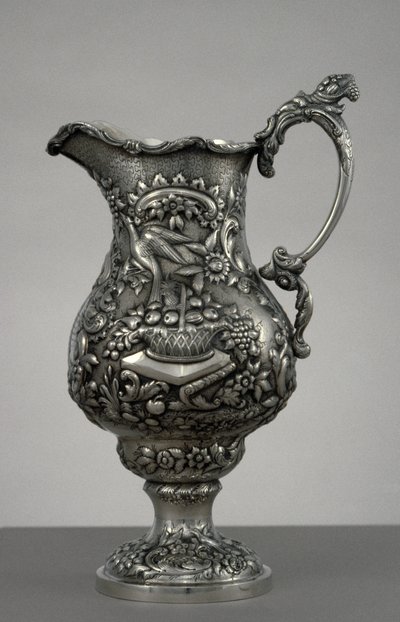 Jarro, c. 1853 (prata) de Andrew Ellicott Warner