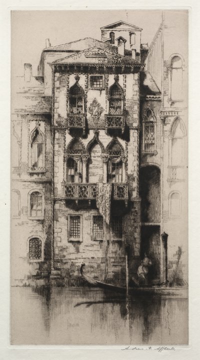 Palácio Contanni, Veneza de Andrew F. Affleck