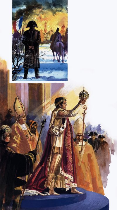 Cena da Coroação e Napoleão de Andrew Howat