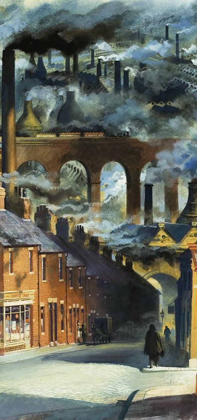 Chaminés de fábrica de Andrew Howat