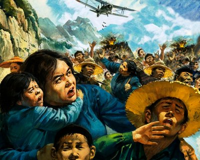 Gladys Aylward, uma missionária na China, leva mais de 100 crianças para um lugar seguro durante a guerra China-Japão de Andrew Howat