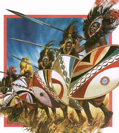 Guerreiros Masai de Andrew Howat