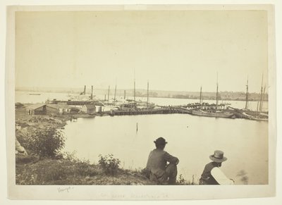 Coal Wharf, Alexandria, Virgínia de Andrew Joseph Russell