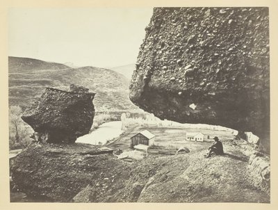 Pedra Suspensa, Cidade do Eco de Andrew Joseph Russell