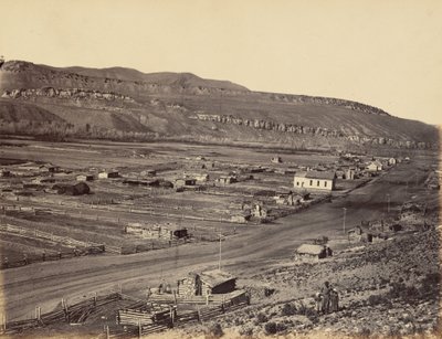 Placa 36. Coalville, Vale Weber, 1869 (foto) de Andrew Joseph Russell