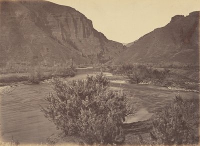 Placa 37. Passagem de Wilhelmina, a partir do leste, 1869 (foto) de Andrew Joseph Russell