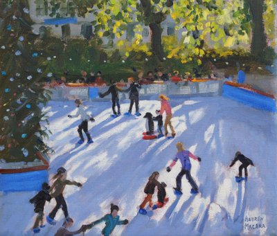 Patinação no Gelo, Museu de História Natural, 2014 de Andrew Macara