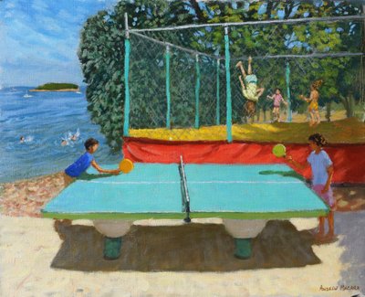 Ping Pong, Vrsar, Croácia, 2022 de Andrew Macara