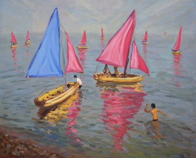 Escola de vela, Bognor Regis, 2012, de Andrew Macara