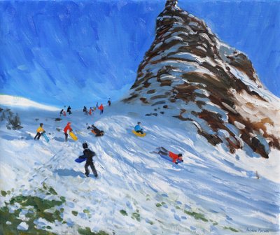 Sledging, Chrome Hill, Derbyshire, Pico; Distrito; de Andrew Macara