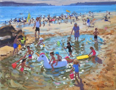 O unicórnio, Tenby, 2017, de Andrew Macara