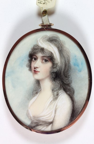 Henrietta Scott, Marchioness of Titchfield (esmalte) (ver também 3076184) de Andrew Plimer