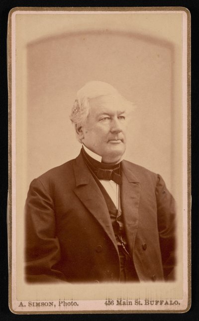Retrato de Millard Fillmore 1800-1874, antes de 1874. de Andrew Simson