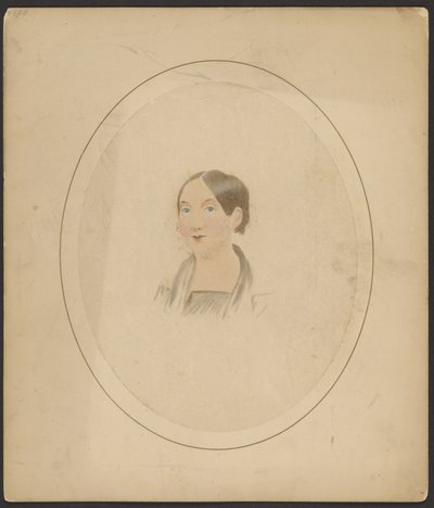 Retrato de Lavinia E. Walken (Sra. A.J. Hill) de Andrew W. Jordan
