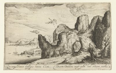 Paisagem com a queda de Ícaro
Paisagens (título da série) de Andries Jacobsz. Stock