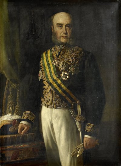 James Loudon (1824-1900). Governador-geral (1871-75) de Andries van den Berg