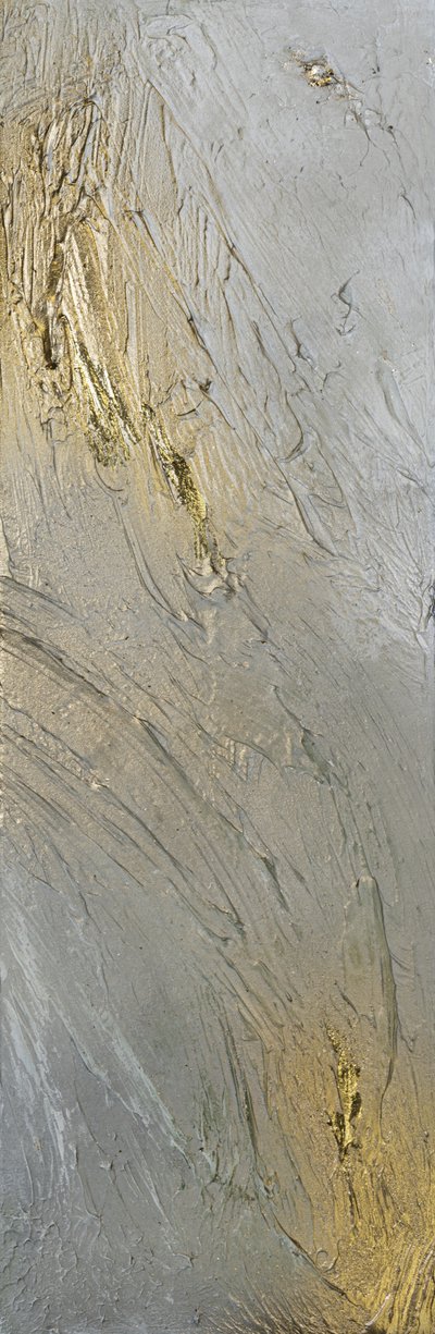 Textura metálica abstrata de Anete Purina-Purite