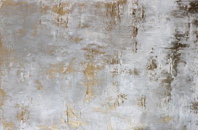 Textura elegante em ouro e prata de Anete Purina-Purite