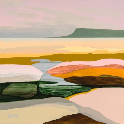 Paisagem abstrata serena de Angela Seear