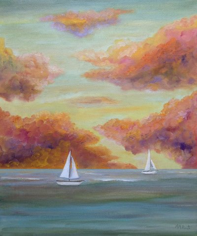 Veleiro «Sunset Sky» de Angeles M. Pomata