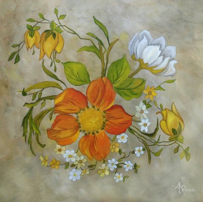 Ramo de flores vintage de Angeles M. Pomata