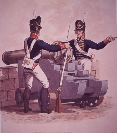 Artilharia (cor litho) de Thomas Kelly