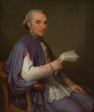 Dom Giuseppe Spina 1756-1828, 1798. de Angelica Kauffmann
