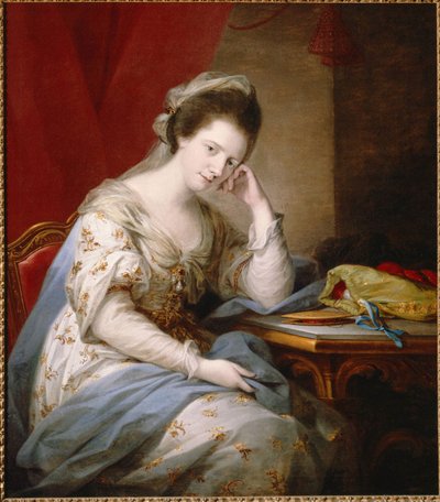 Barbara St. John Bletsoe, condessa de Coventry de Angelica Kauffmann
