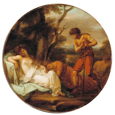Cymon e Ifigénia de Angelica Kauffmann