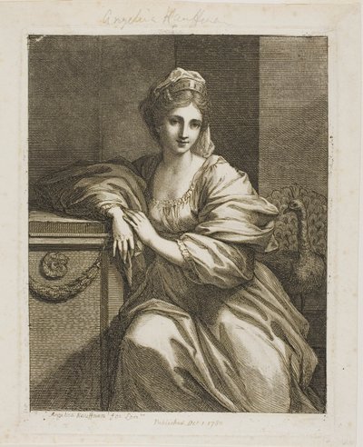 Juno e o Pavão de Angelica Kauffmann
