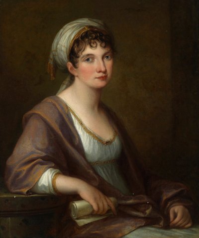 "Retrato da Princesa Franziska von Kaunitz-Rietberg de Angelica Kauffmann