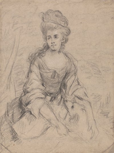 Retrato de uma Senhora de Angelica Kauffmann