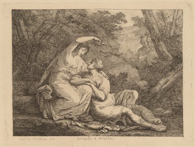 Rinaldo e Armida de Angelica Kauffmann