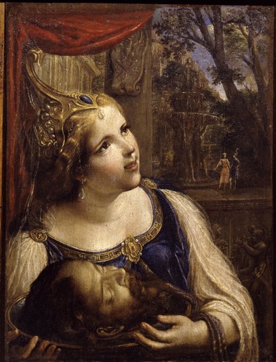 Salomé com a cabeça de São João Batista de Angelo Caroselli