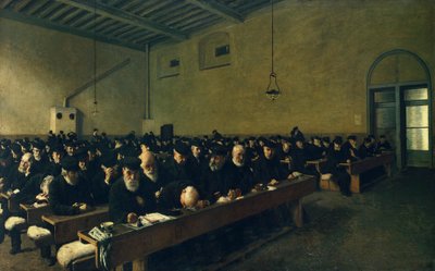 Últimos dias, por Angelo Morbelli (1853-1919), óleo sobre tela de Angelo Morbelli