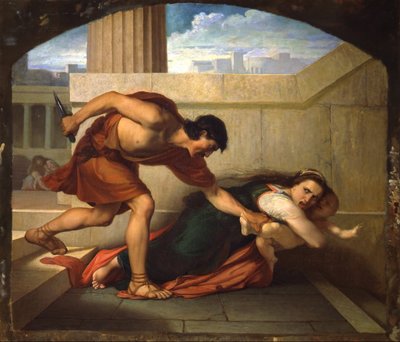 O Massacre dos Inocentes, 1860-1861 de Angelo Visconti