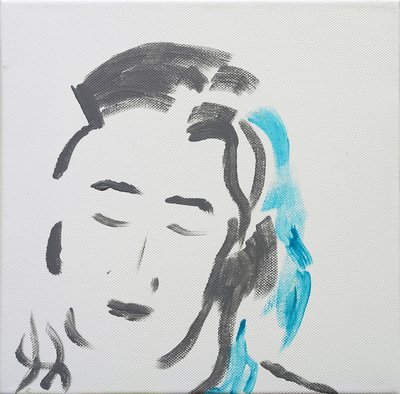 Retrato de uma mulher serena, 2019 de Angie Kenber