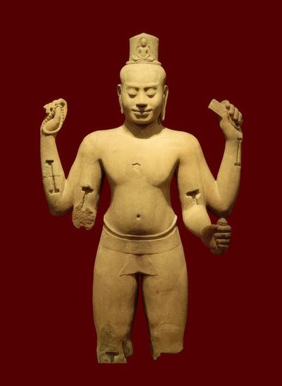 Bodhisattva Lokesvara - Khmer-Kunst de Angkor Thom