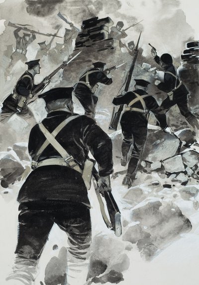 Campanha dos Dardanelos (guache sobre papel) de Angus McBride