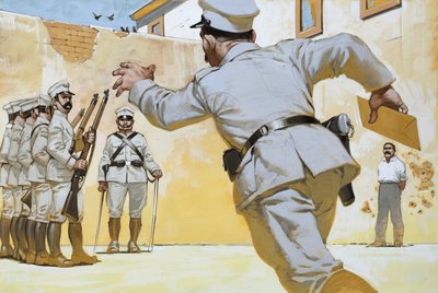 Pelotão de fuzilamento de Angus McBride