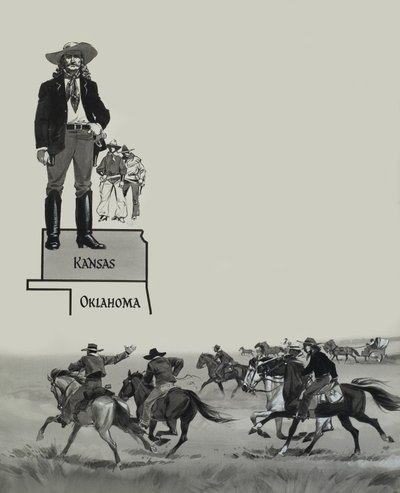 Cavaleiros no Kansas de Angus McBride