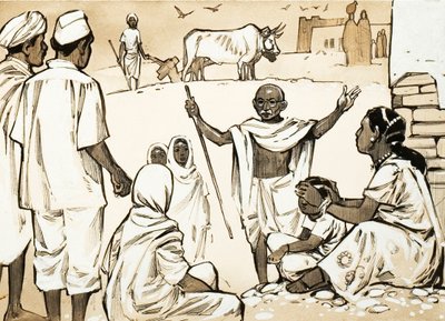 Mahatma Gandhi de Angus McBride