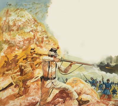 Guerrilheiros mexicanos de Angus McBride