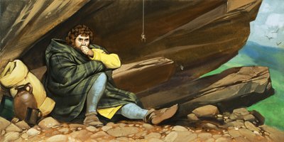 Robert Bruce e a Aranha de Angus McBride
