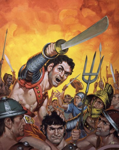 Spartacus e a revolta dos escravos de Angus McBride