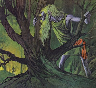 O Leshy (litografia a cores) de Angus McBride