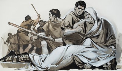 Tiberius Gracchus (guache sobre papel) de Angus McBride