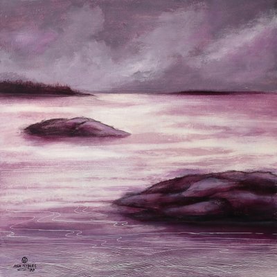 Águas Violetas Melancólicas de Ania Witwitzka