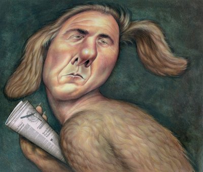 Abanar o cão de Anita Kunz